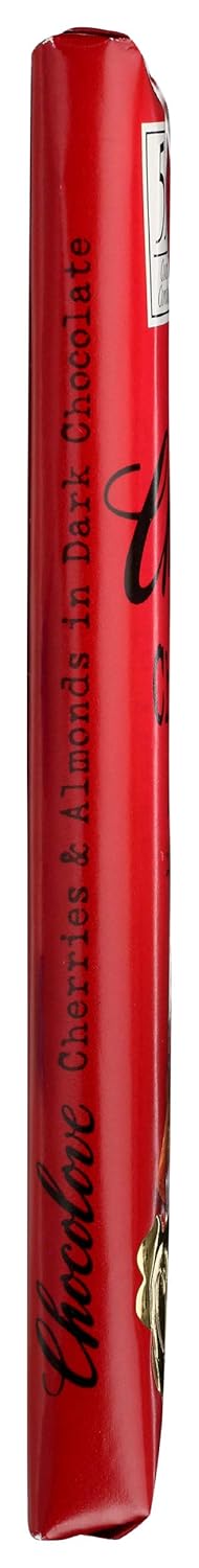 Chocolove Bar 55% Dark Cherries & Almonds, 3.2 oz.