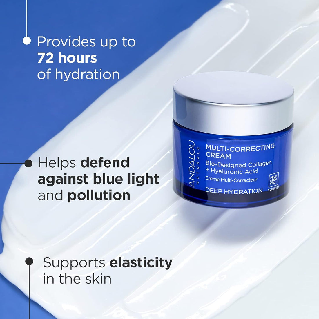 Andalou Naturals Face & Neck Correcting Cream, 1.7 FO.
