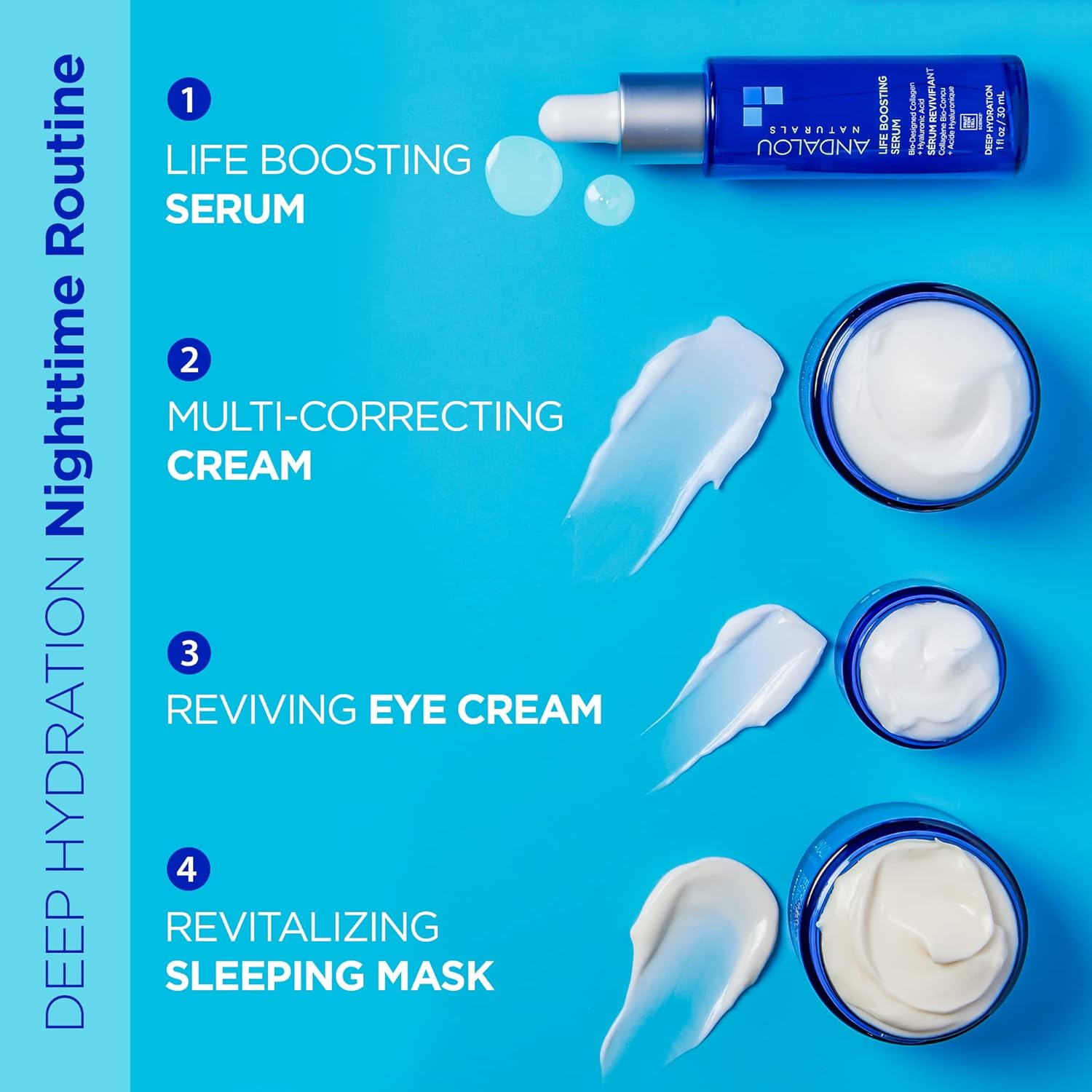 Andalou Naturals Face & Neck Correcting Cream, 1.7 FO.