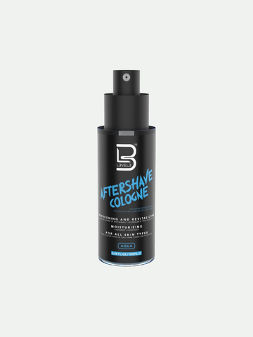 L3VEL3 Aftershave Cologne Aqua, 3.38 Oz. Blue