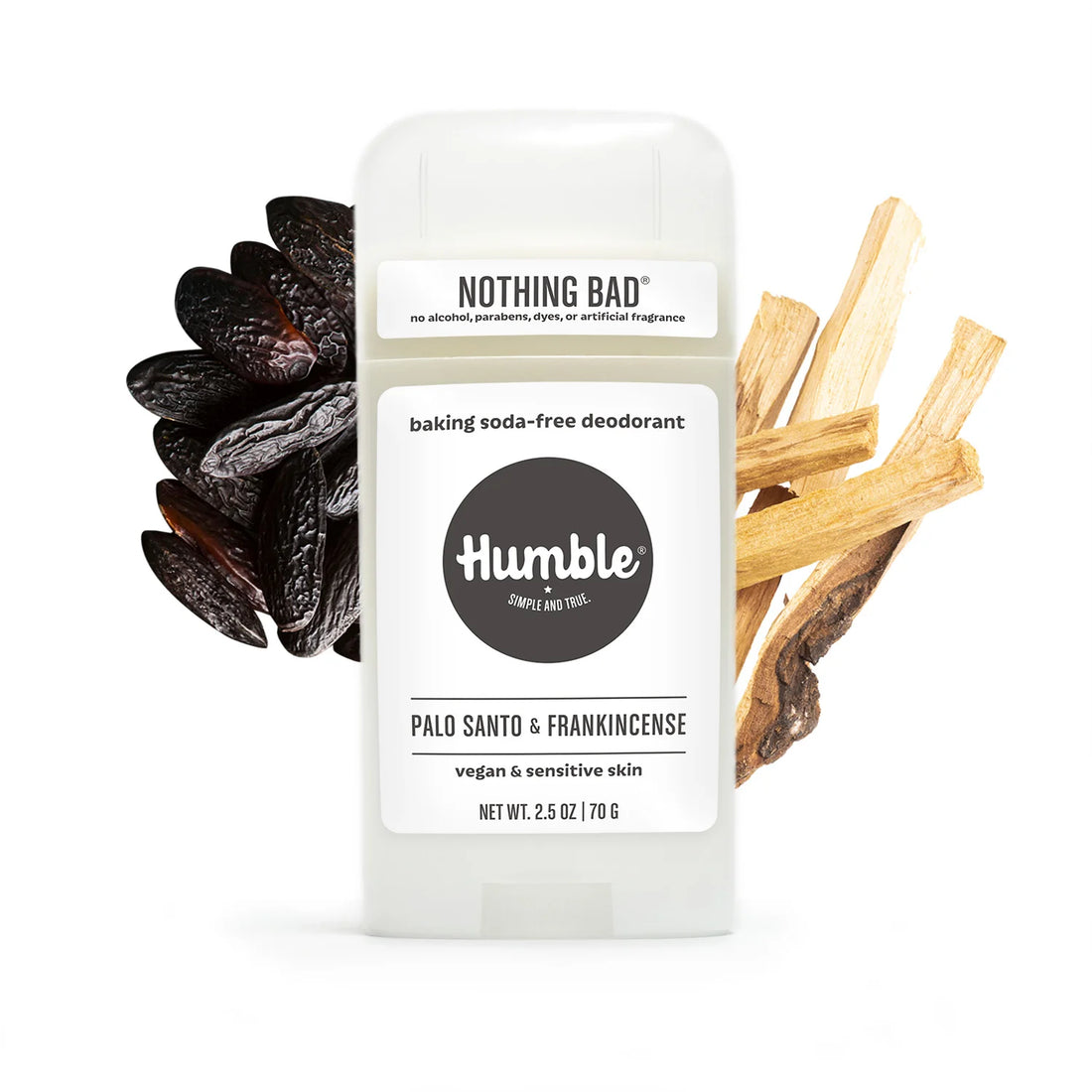 Humble All Natural Vegan Palo Santo & Frankincense Deodorant 2.5oz