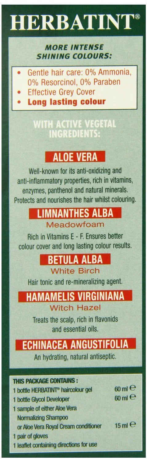 Herbatint 3N Permanent Hair Color Dark Chesnut , 4 oz.