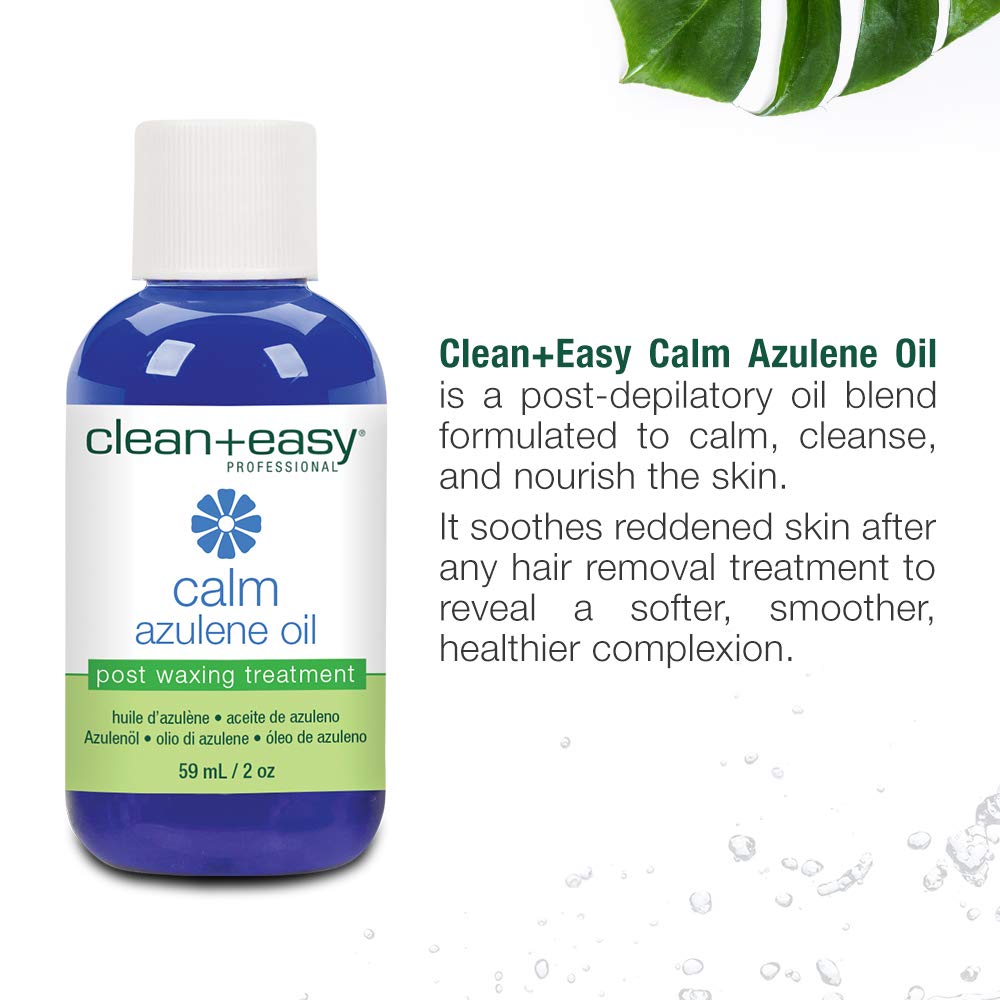 Clean & Easy Calming Oil - Infused with Azulene 2 oz