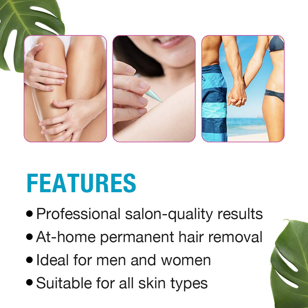 Clean & Easy Non-Laser Personal Electrolysis for Face and Body