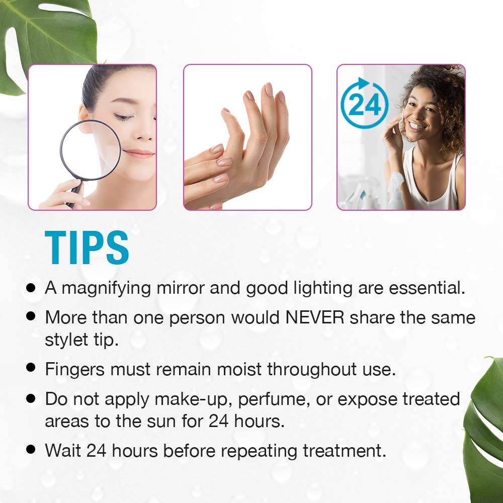 Clean & Easy Non-Laser Personal Electrolysis for Face and Body
