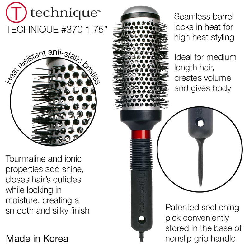 Cricket Technique #370 Round Thermal Brush - 1 3/4" X-LRG