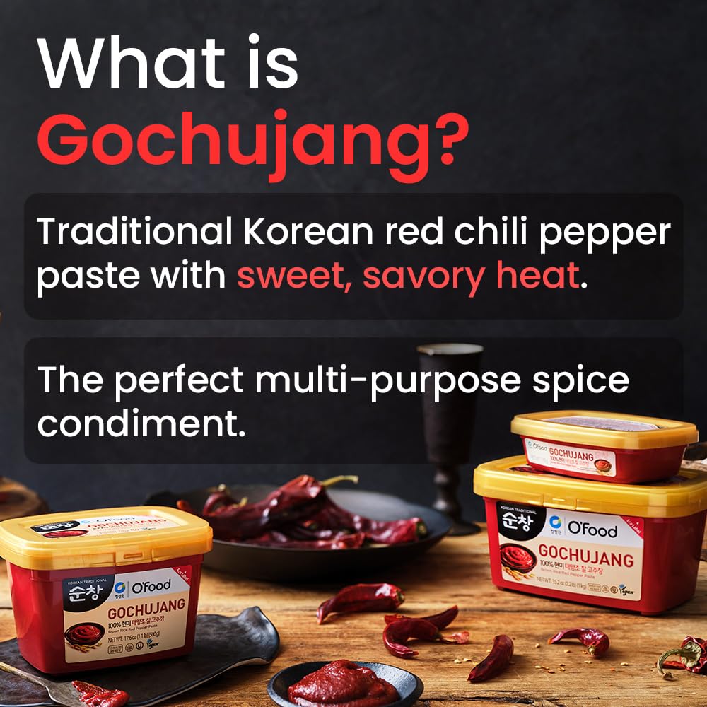 Ofood Gochujang Red Pepper Paste, 17.6 OZ.