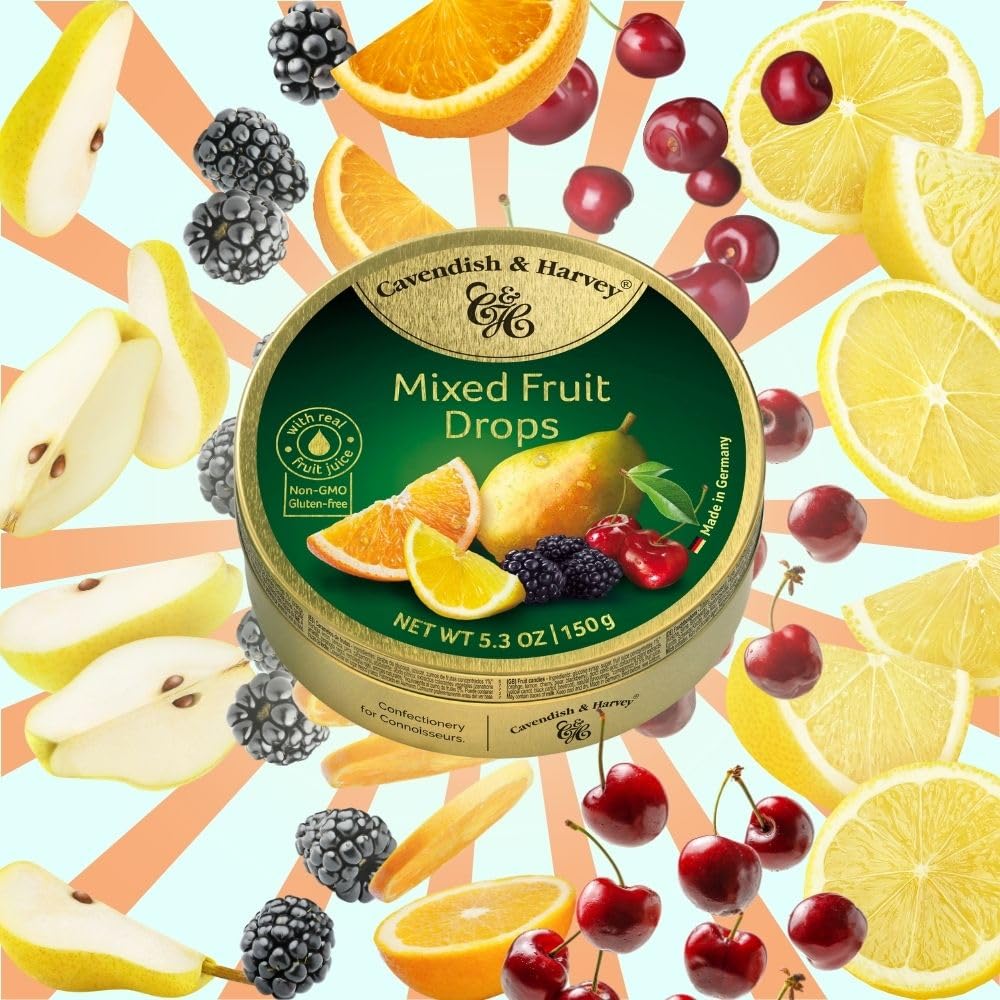 Cavendish & Harvey Mixed Fruit, 5.3 Oz