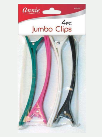 Annie #3183 Jumbo Clips 4 Count