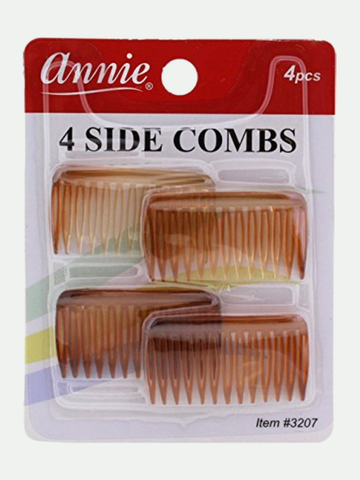 Annie #3207 Side Combs 4 Count Small