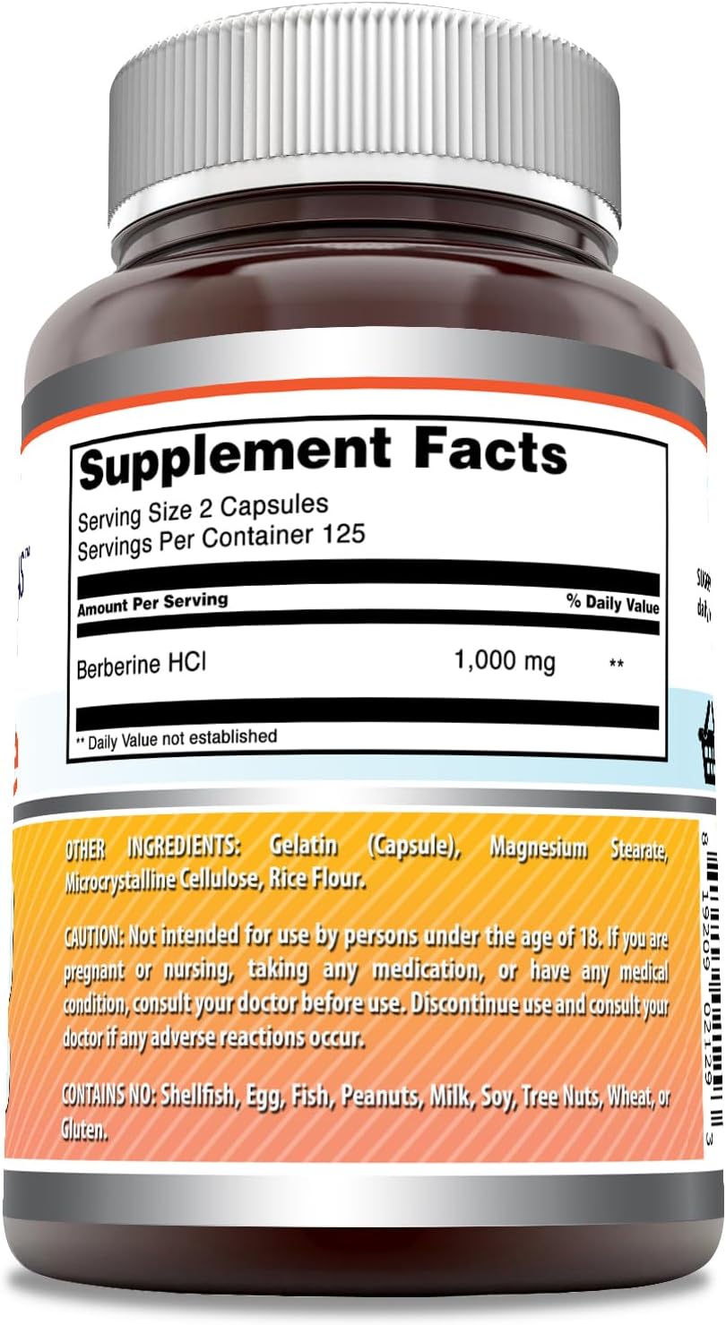 Amazing Formulas Berberine Plus 1000 mg