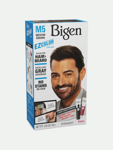 Bigen EZ Color Men Hair/beard #M5 Medium Brown