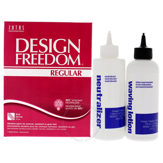 Zotos Design Freedom Perm Kit Alkaline Regular