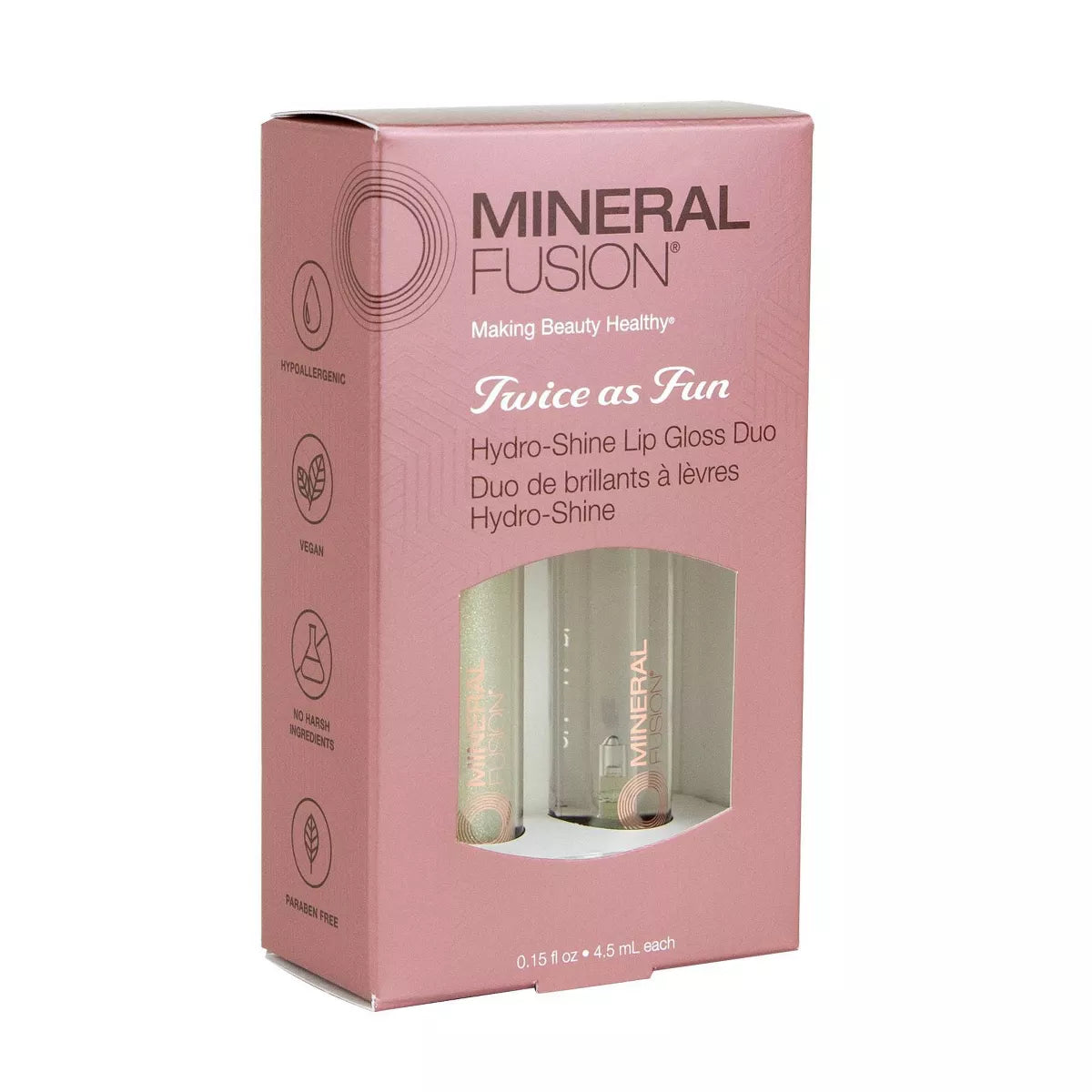 Mineral Fusion Twice As Fun Hydro-Shine Lip Gloss Duo