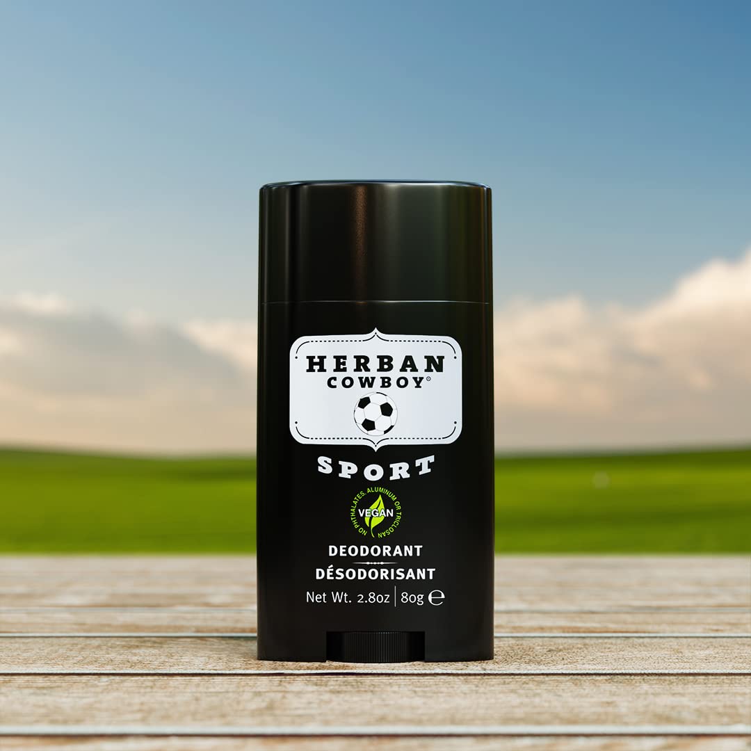 Herban Cowboy Deodorant Sport, 2.8 oz.