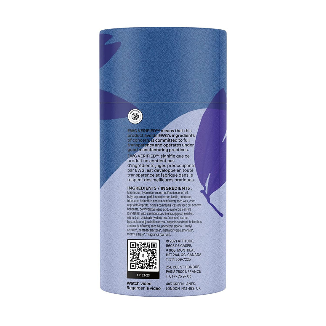 Attitude Deodorant Sea Salt 3 Oz.