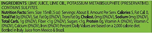 Delallo Juice Lime Slice, 4.23FO Ingredients