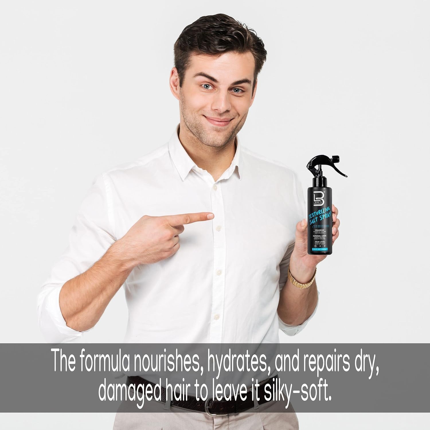 L3VEL3 Texturizing Salt Spray 8.45 Oz