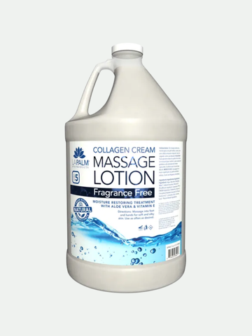 La Palm Healing Therapy Massage Lotion Fraganance Free, 1 Gallon