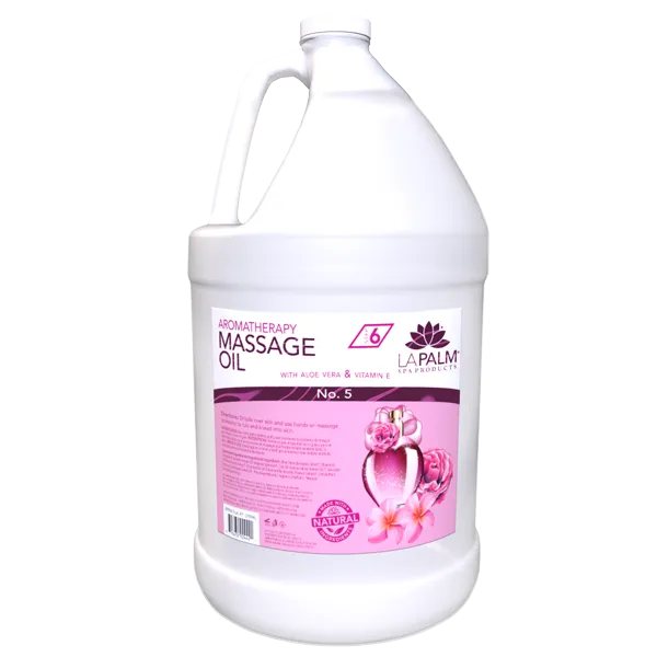 La Palm Aromatherapy Massage Oil 1 Gallon
