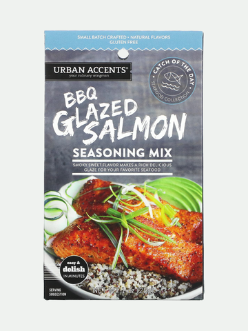 Urban Accents Seasoning Salmon Bbq Glaze, 1 oz.