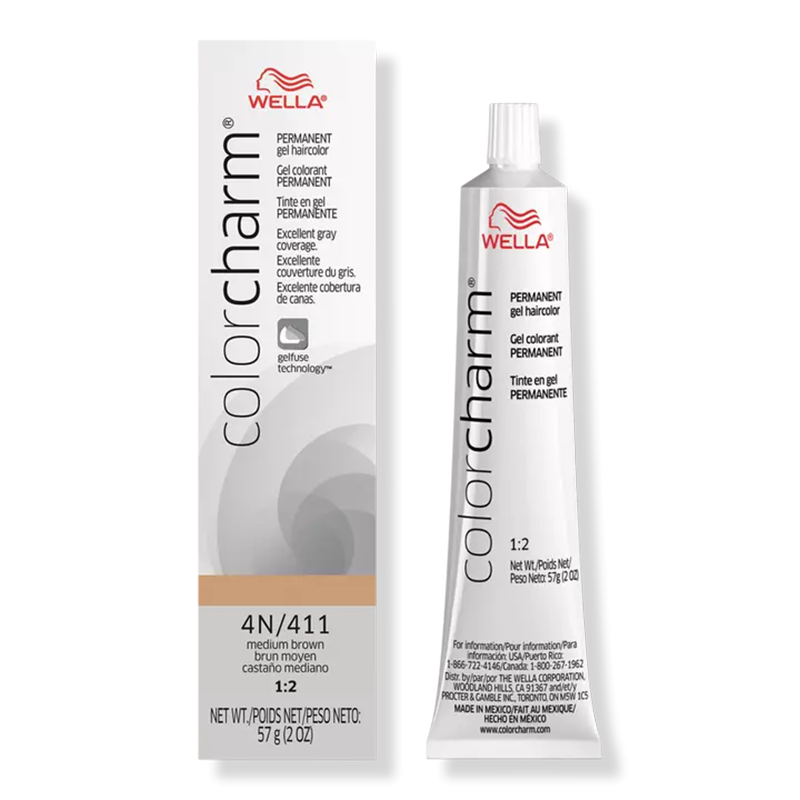 Wella ColorCharm Gel Hair Color. 2 oz.