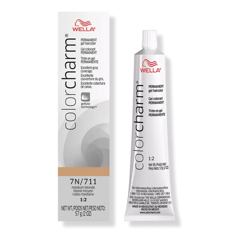 Wella ColorCharm Gel Hair Color. 2 oz.
