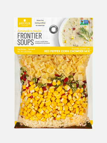 Frontier Soups Florida Sunshine Red Pepper Corn Chowder, 5 oz.