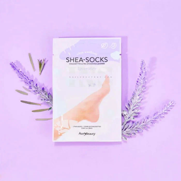 Avry Beauty Shea Lavender Socks