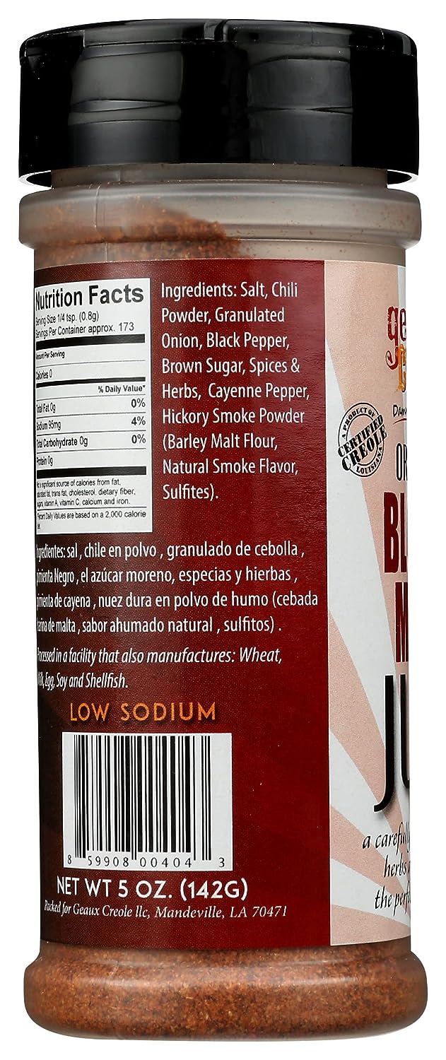 Geaux Creole Mix Bloody Mary Juju Spice, 5 oz.