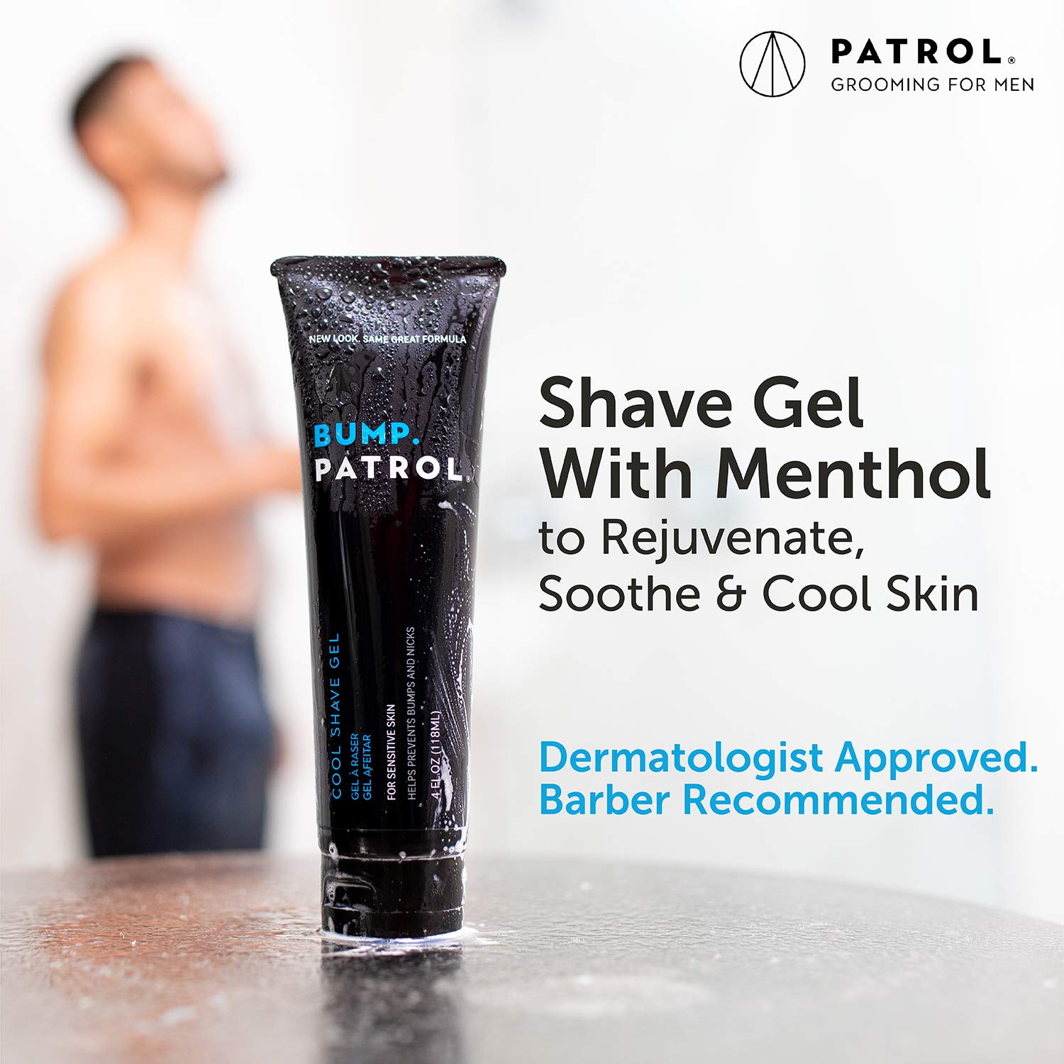 Bump Patrol Cool Shave Gel 4 oz.
