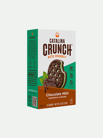 Catalina Crunch Cookie Sandwich Mint Chocolate, 6.8 oz.