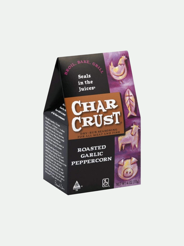 Char Crust Rub Roasted Garlic Peppercorn, 4 oz.