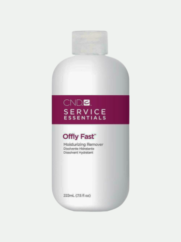 CND Shellac Offly Fast Nourishing Moisturizing Remover. Size: 7.5 oz.