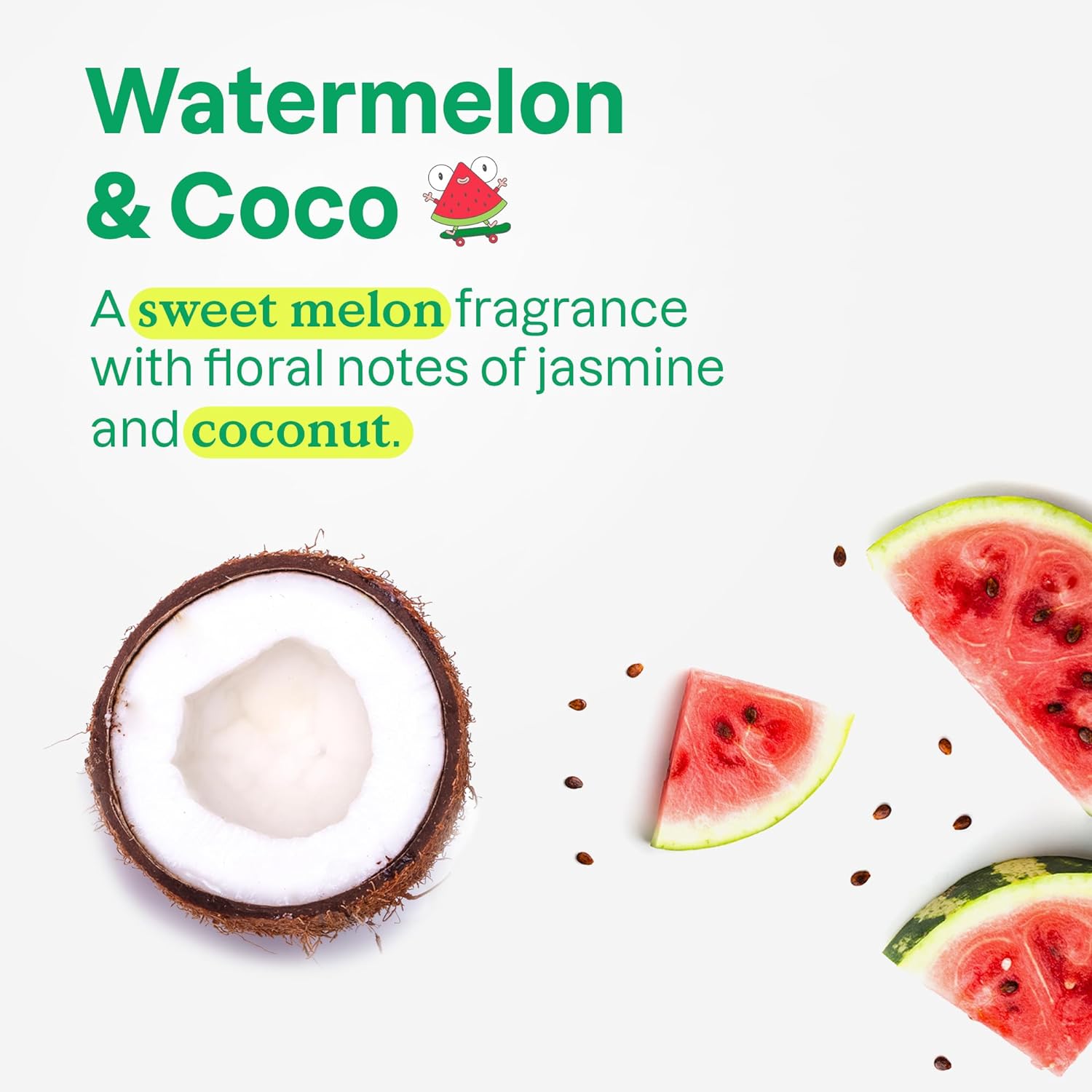 Attitude Little Leaves Conditioner Watermelon & Coco, 8.1 oz.