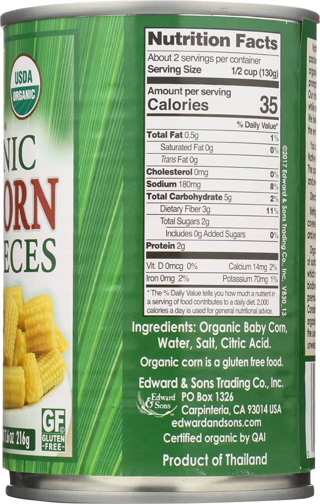 Native Forest Corn Cut Baby Organic, 14OZ