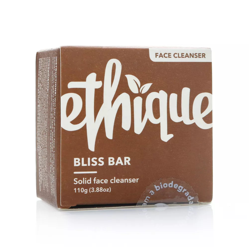 Ethique Solid Face Cleanser Bliss Bar, 3.88 oz
