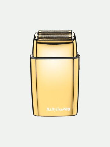 Babylisspro Foilfx02 Cordless Gold Metal Double Foil Shaver