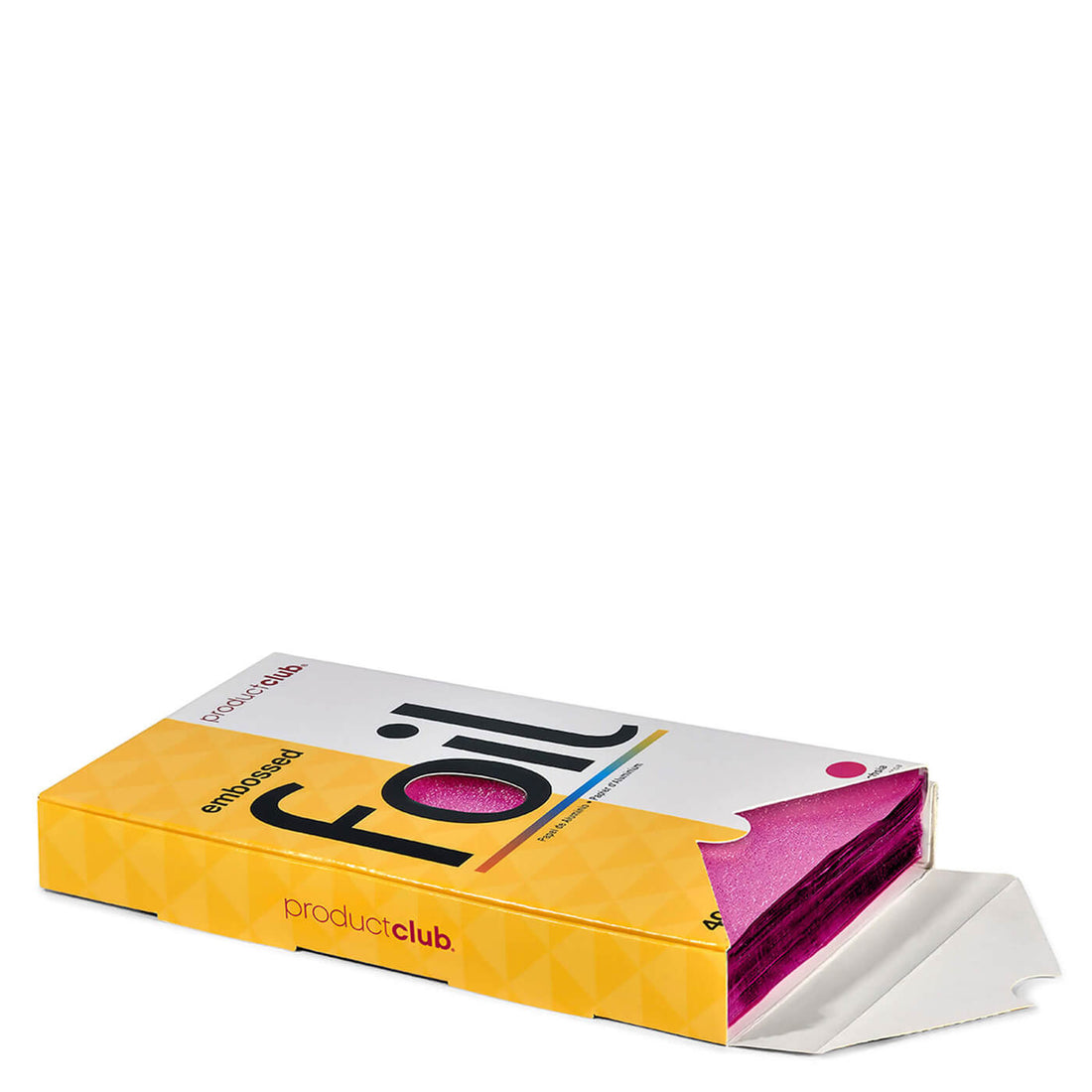 Product Club Embossed Foil 400 sheet 5X8, Fuchsia