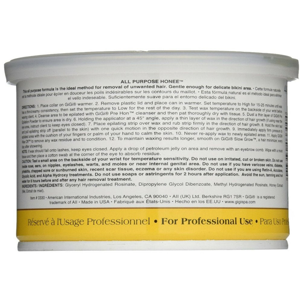 GiGi All Purpose Honee Wax, 14 oz.