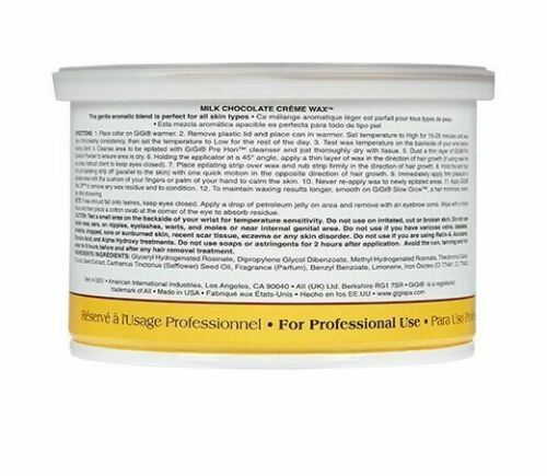 Gigi Chocolate Cream Wax, 14 oz.