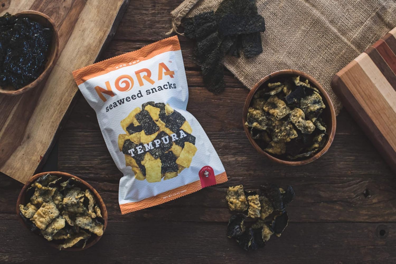 Nora Snacks Tempura Original, 1.6 OZ.