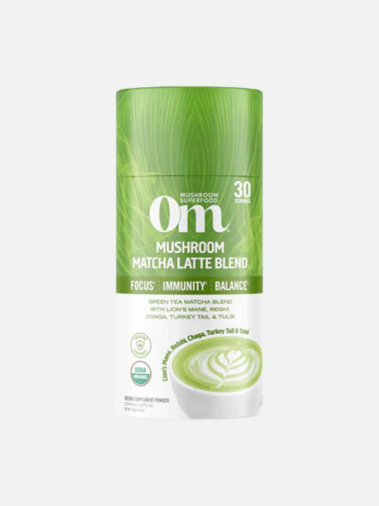 Om Mushrooms Mushroom Blend Matcha, 8.47 oz.
