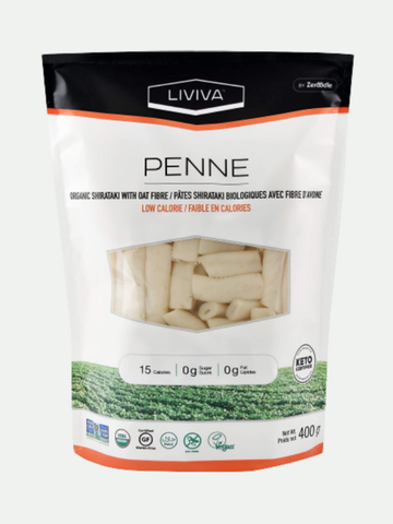 Liviva Pasta Shirataki Penne Oat, 14.11 oz.