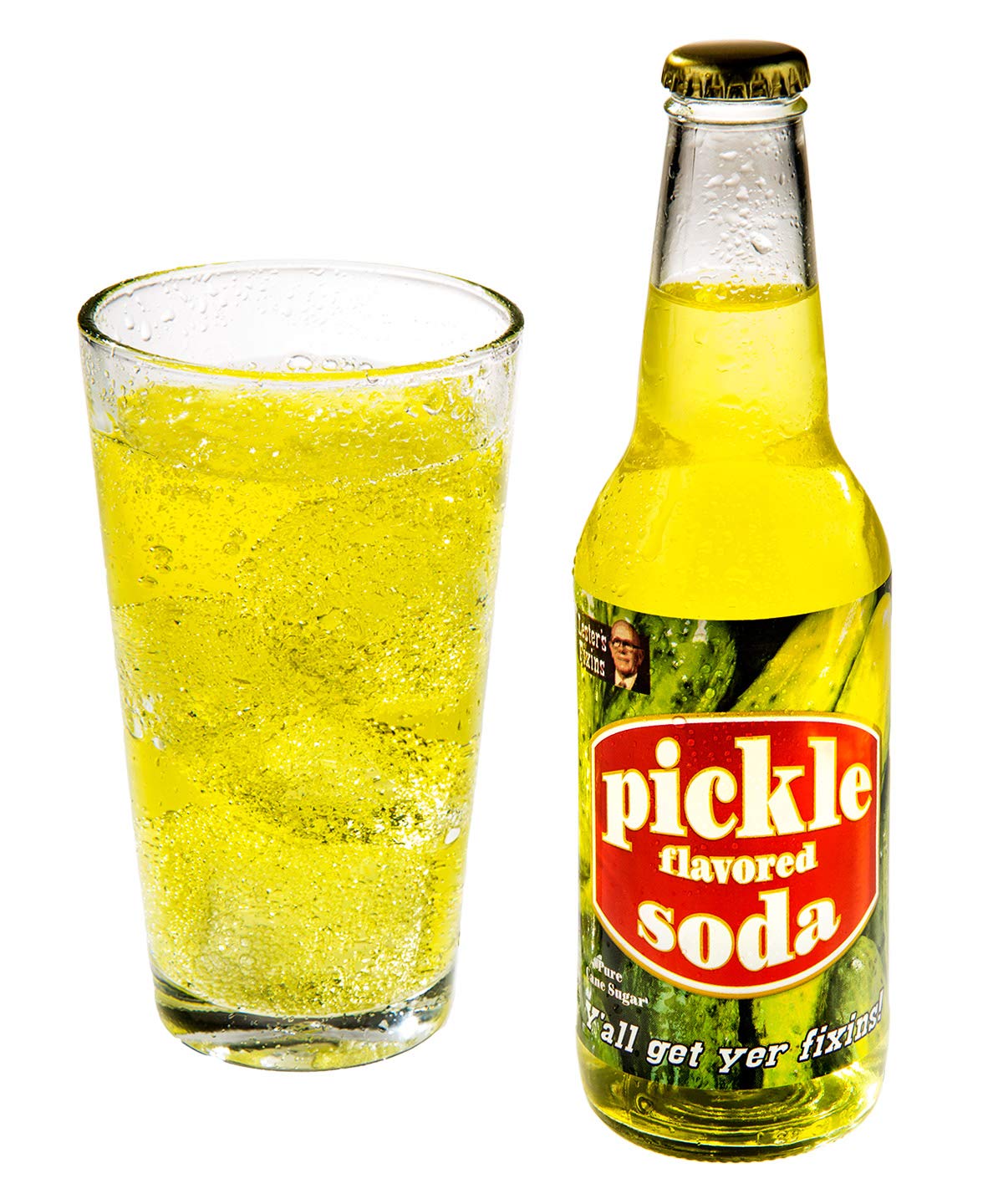 Lester's Fixins Pickle Soda 12 Oz