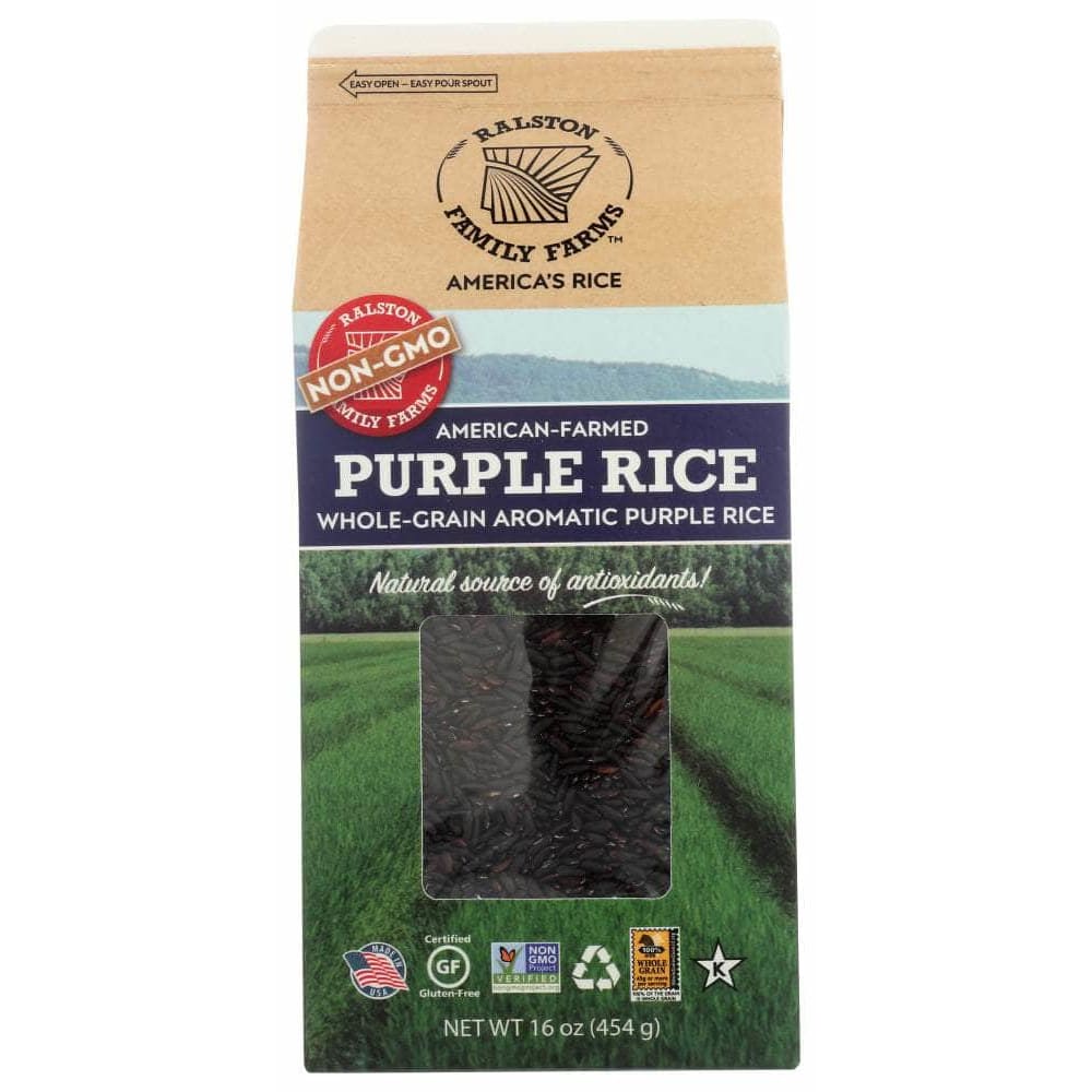 Ralston Family Farms Rice Purple, 16 Oz.