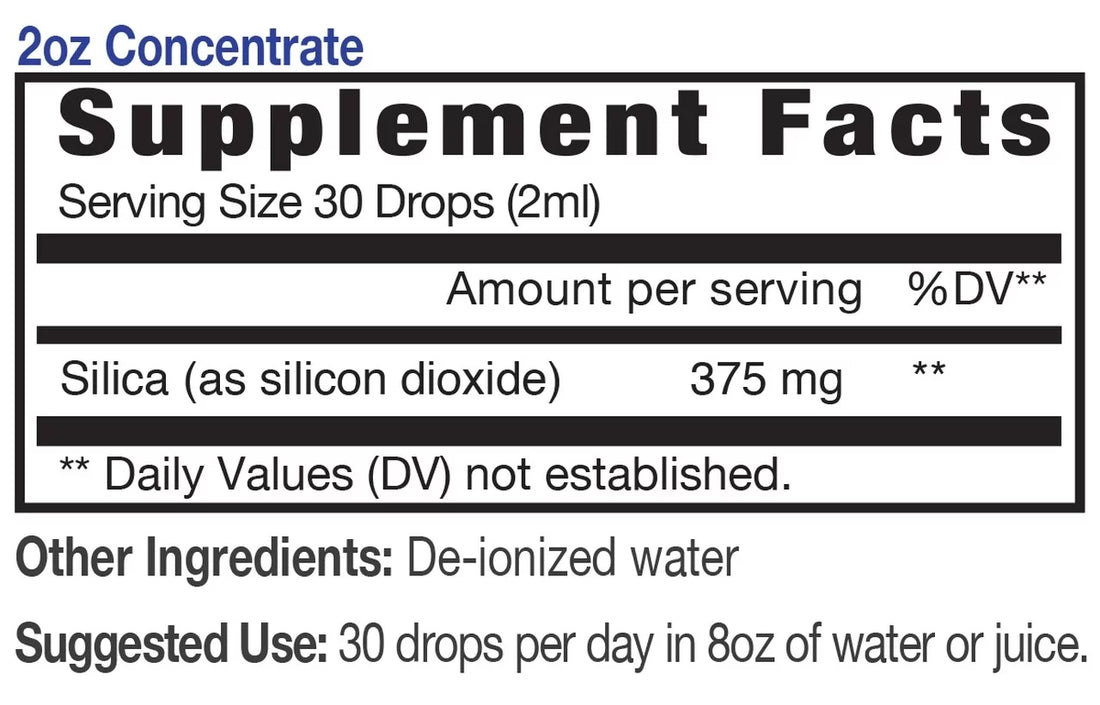 Eidon Ionic Minerals Silica Concetrate 2 oz.