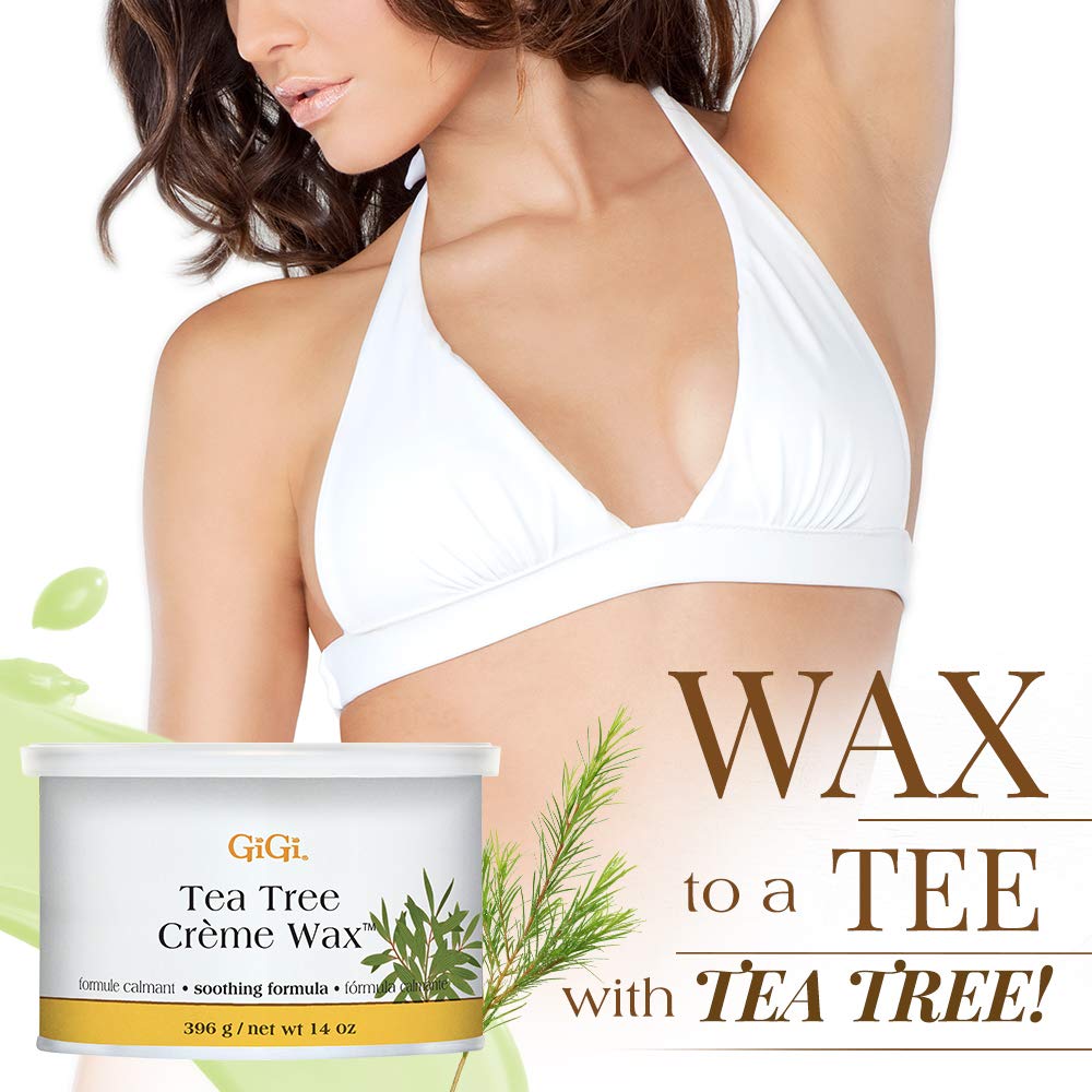 GiGi Tea Tree Cream Wax, 14 oz.