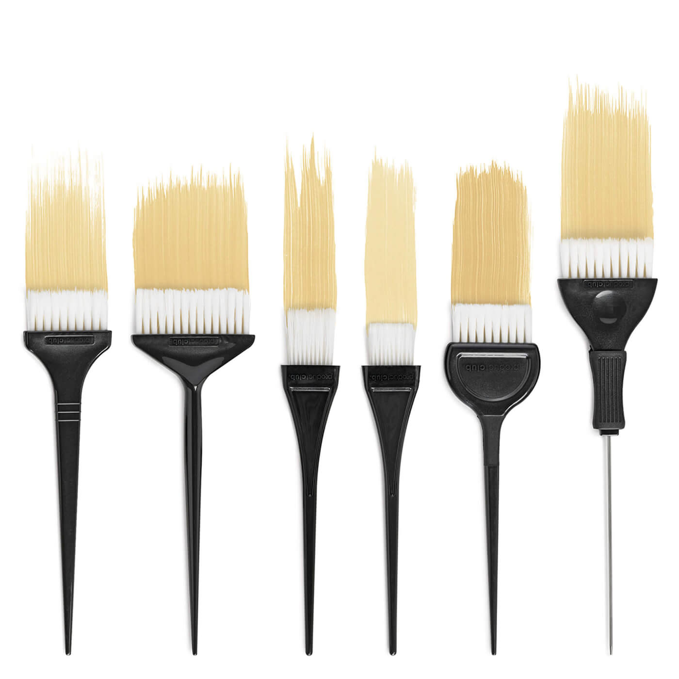 Product Club Feather Bristle Brush Set - 6 ct. assorted