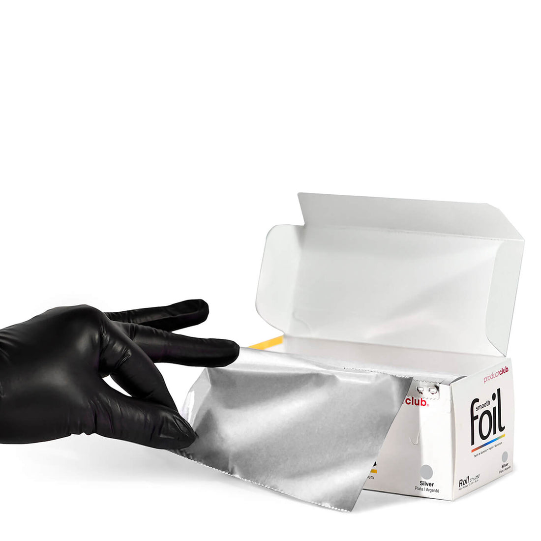 Product Club 5" x 250' Embossed Foil Roll - Silver